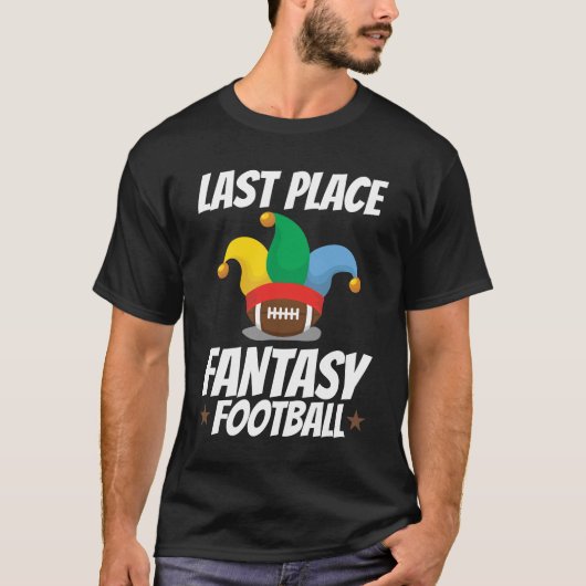 Letzter Platz Fantasy Football Loser T-Shirt (Vorderseite)