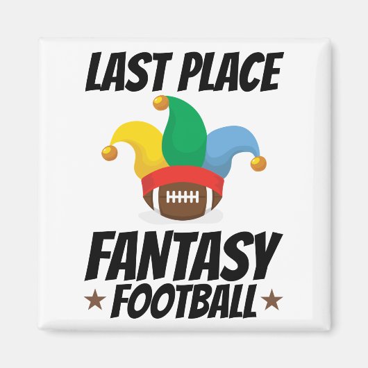 Letzter Platz Fantasy Football Magnet (Vorne)