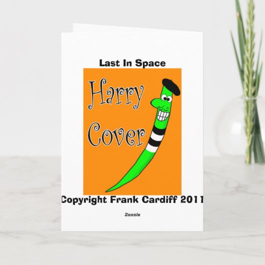 Letzter Platz Karte (Rückseite)