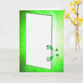 Letzter Platz Karte (Gelbe Blume)