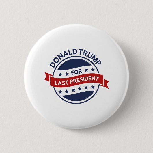 Letzter Präsident Button (Vorderseite)