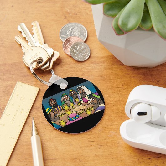 Letzter religiöser Schlüsselanhänger