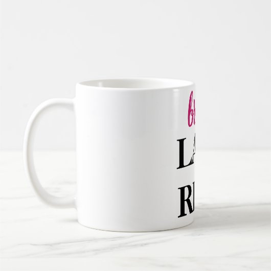 Letzter Ritt der Braut Country Bachelorette Kaffeetasse (Links)