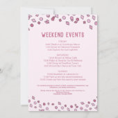 Letzter Rodeo Nash Bash Nashville Junggeselinnen-A Einladung (Rückseite)