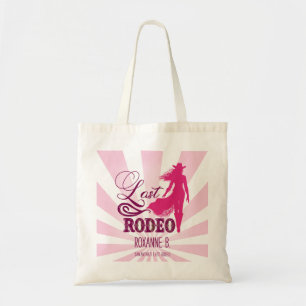Letzter Rodeo Pink Red Cowgirl Nash Bash Junggesel Tragetasche
