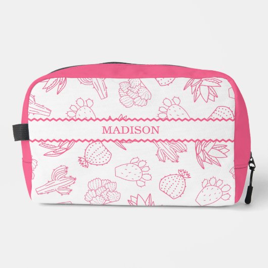 Letzter Rodeo Rosa Junggeselinnen-Abschied Reiseko Waschbeutel (Vorderseite)