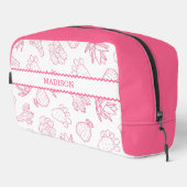 Letzter Rodeo Rosa Junggeselinnen-Abschied Reiseko Waschbeutel (Rechte Ecke)