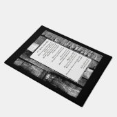 Letzter ruhiger Ort Fußmatte (Schrägansicht)