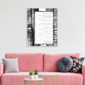 Letzter ruhiger Ort Leinwanddruck (Insitu (Wohnzimmer))