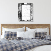 Letzter ruhiger Ort Leinwanddruck (Insitu (Schlafzimmer))