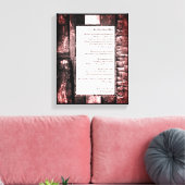 Letzter ruhiger Ort Leinwanddruck (Insitu (Wohnzimmer))