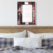 Letzter ruhiger Ort Leinwanddruck (Insitu (Schlafzimmer))