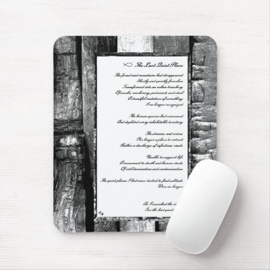 Letzter ruhiger Ort Mousepad (Mit Mouse)