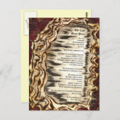 Letzter ruhiger Ort Postkarte (Vorne/Hinten)