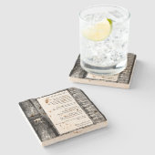 Letzter ruhiger Ort Steinuntersetzer (Seitenansicht)