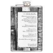 Letzter ruhiger Platz Flachmann (Vorderseite)