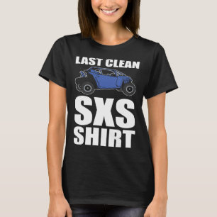 Letzter sauberer SXS-Trail mit ATV T-Shirt