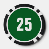 Letzter Schlag vor dem Ring Junggesellenabschied B Pokerchips (Rückseite)