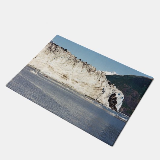 Letzter Schnee Fußmatte (Schrägansicht)