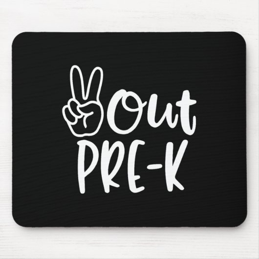 Letzter Schulfriedtag im Vorschulalter Mousepad (Vorne)