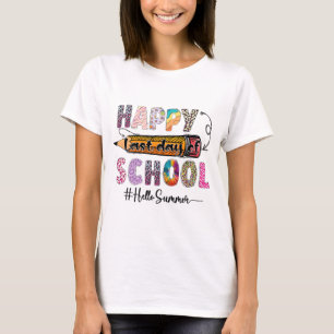Letzter Schullehrer Kinder Abschluss Letzte Nacht T-Shirt