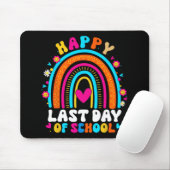 Letzter Schullehrer Kinder Abschluss Regenbogen Mousepad (Mit Mouse)