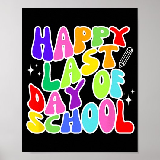 Letzter Schullehrertag Abschluss 5 Poster (Vorne)