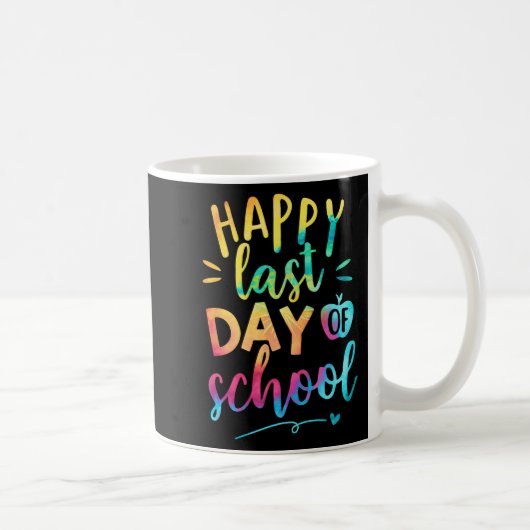 Letzter Schullehrertag Abschluss 9 Kaffeetasse (Rechts)