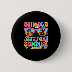 Letzter Schullehrertag im Sommer Button