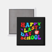 Letzter Schullehrertag Magnet (Vorderseite/Rückseite)