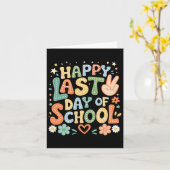 Letzter Schullehrertag Schüler Abschluss Gra Karte (Gelbe Blume)