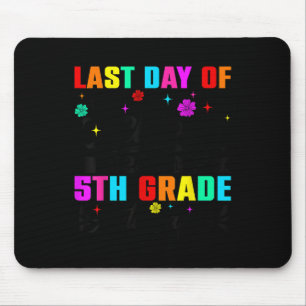 Letzter Schultag 2024 2025 5th Grade Autograph G Mousepad