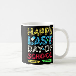 Letzter Schultag 2024 Absolvent Schüler Lehrer Kin Kaffeetasse