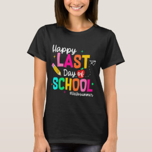 Letzter Schultag Abschluss Lehrer Schüler  T-Shirt