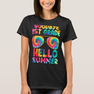 Letzter Schultag Auf Wiedersehen 1. Klasse Hallo S T-Shirt