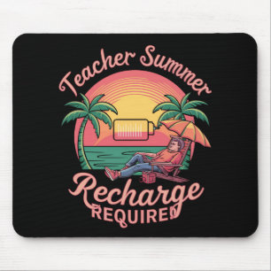 Letzter Schultag Erforderliche Sommererneuerung fü Mousepad