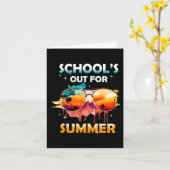 Letzter Schultag für die Lehrermädchen Karte (Gelbe Blume)