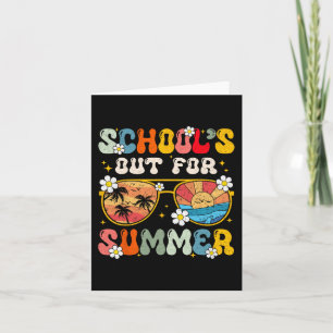 Letzter Schultag für die Sommerlehrer Jungs G Karte