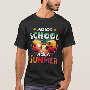 Letzter Schultag für die Sommerpädagogen Mädchen u T-Shirt