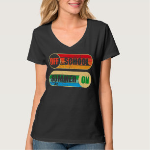 Letzter Schultag für Lehrer im Schulsommer T-Shirt