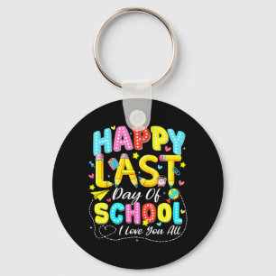 Letzter Schultag Hallo Sommer Liebe Lehrer Kind Schlüsselanhänger