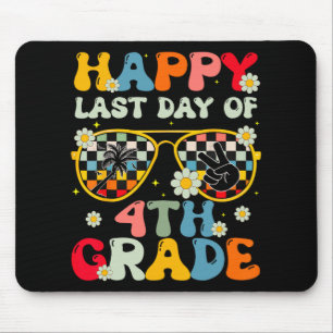 Letzter Schultag Lehrer 4. Klasse Kinder Jungen Mousepad