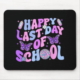 Letzter Schultag Lehrer Junge Mädchen Abschluss Ha Mousepad
