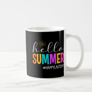 Letzter Schultag Lehrer Schüler 1 glücklicher Somm Kaffeetasse