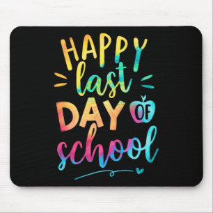 Letzter Schultag Lehrer Schüler Abschluss 9 Mousepad