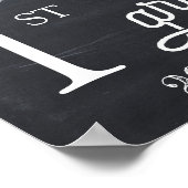 Letzter Schultag Poster (Ecke)