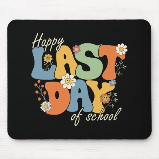 Letzter Schultag Schüler Lehrer Mousepad (Vorne)