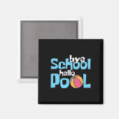 Letzter Schultag Sommerferien-Geschenk Magnet (Vorderseite/Rückseite)