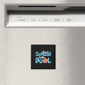 Letzter Schultag Sommerferien-Geschenk Magnet (In Situ (Geschirrspüler))