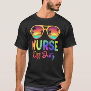 Letzter Schultag Sommerkrankenschwester Außer Dien T-Shirt